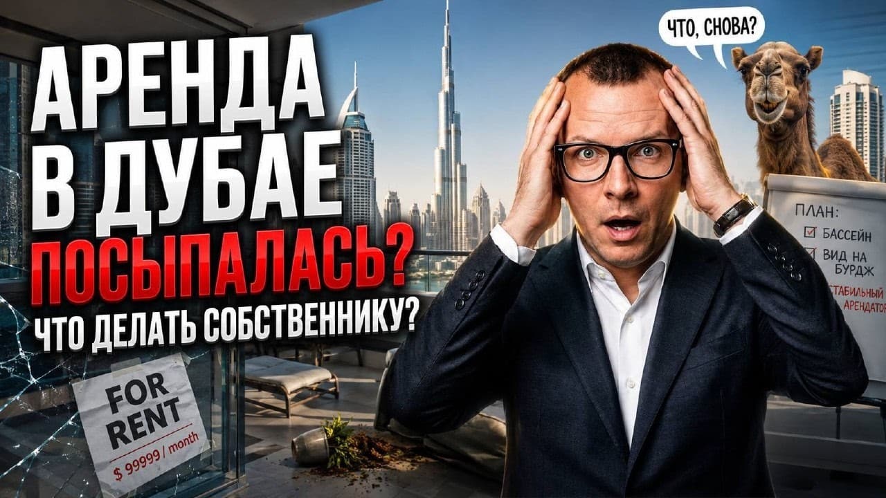 АРЕНДА В ДУБАЕ ПОСЫПАЛАСЬ? ЧТО ДЕЛАТЬ СОБСТВЕННИКУ?