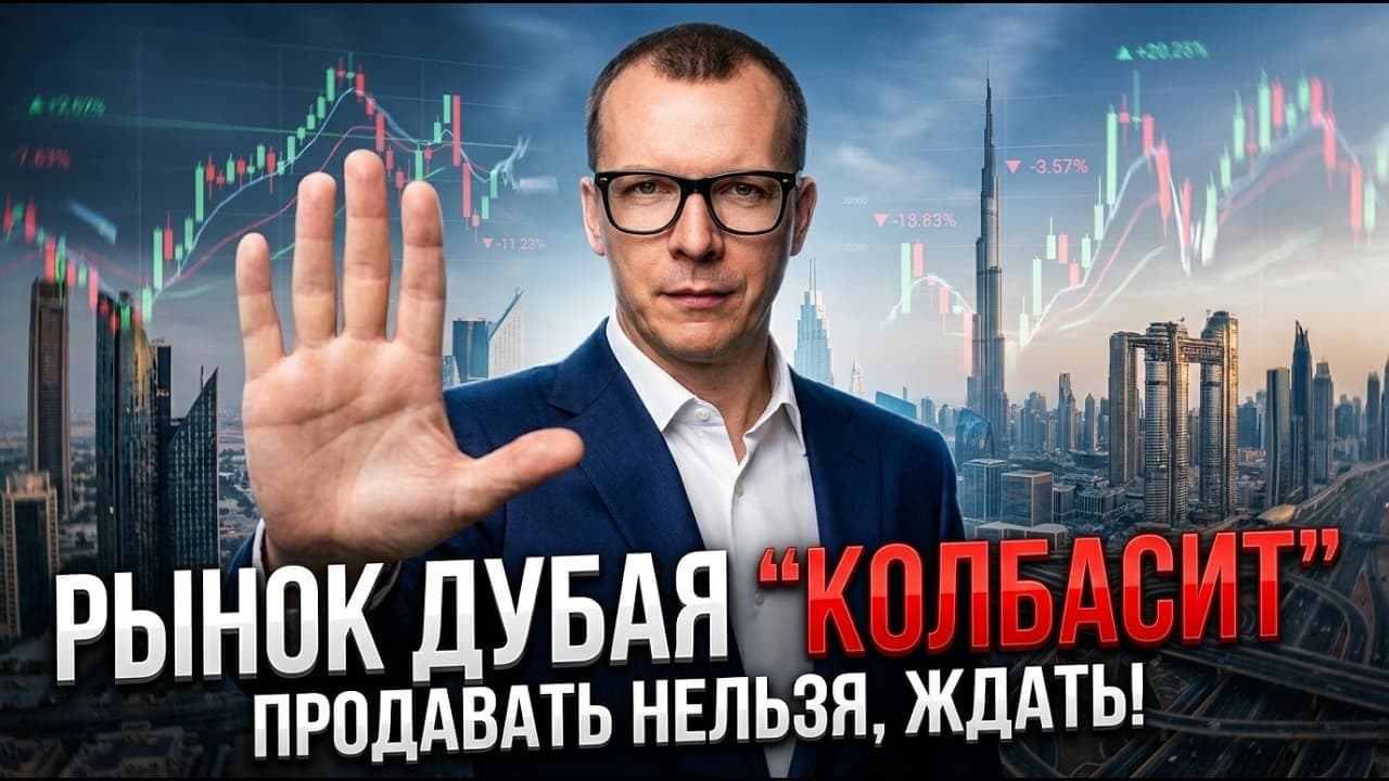 РЫНОК ДУБАЯ "КОЛБАСИТ". ПРОДАВАТЬ НЕЛЬЗЯ, ЖДАТЫ!