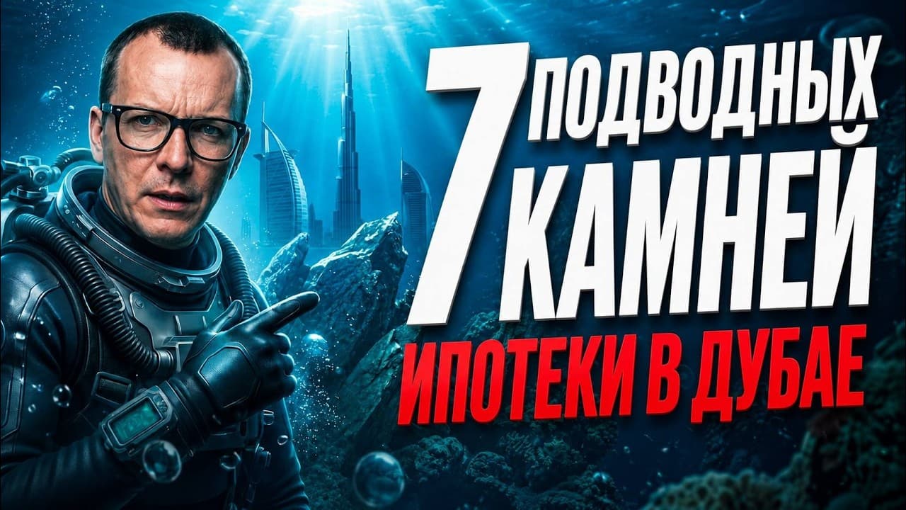 7 ПОДВОДНЫХ КАМНЕЙ ИПОТЕКИ В ДУБАЕ