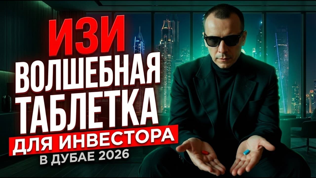 ИЗИ в 2026: четыре критерия отбора объекта для стратегии «Инвестиция → Золотая Виза → Ипотека»